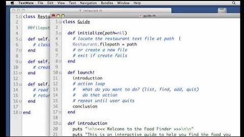 35 Restaurant class  in Ruby Essential training course in Urdu and Hindi