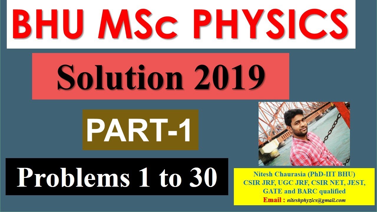 physics phd bhu