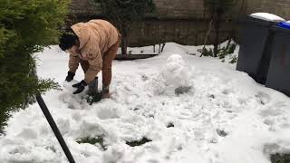 Snow in Salisbury-03/02/2018