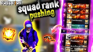 Pushing Grandmaster Top 1 In squad | squad Grandmaster Pushing | Season 34 | squad rank pushing