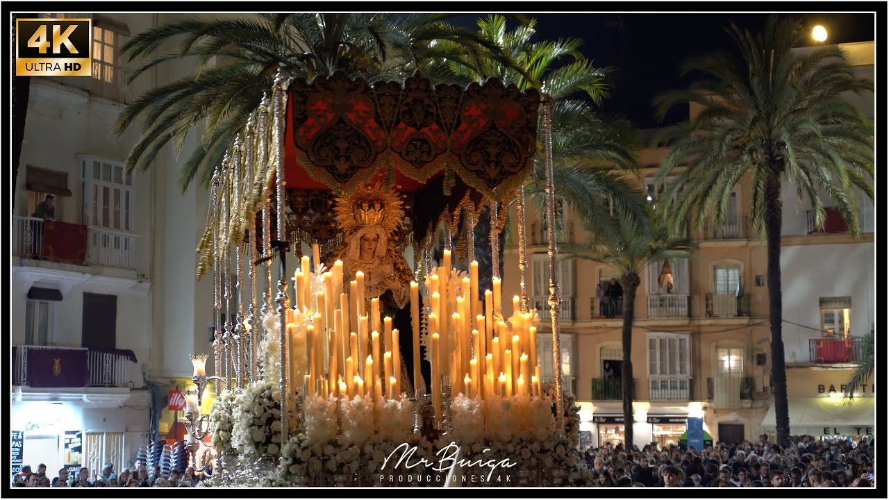[4k] GRACIA Y ESPERANZA (ORACIÓN EN EL HUERTO) | Semana Santa 2022 Cádiz | BM SOLEDAD (ALGABA)