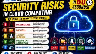 Cloud Computing Security Risks Explained in 60 Seconds 🔐☁️ | Data Breach, Data Loss & More