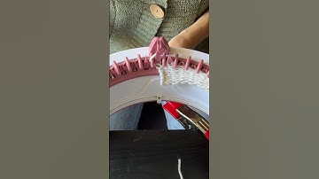 How to Decrease on the Sentro Circular Knitting Machine #sentro #knittingmachine #shorts