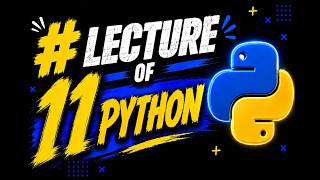 lecture 11 Python