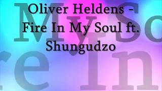 Oliver Heldens - Fire In My Soul ft. Shungudzo Karaoke with Lyrics