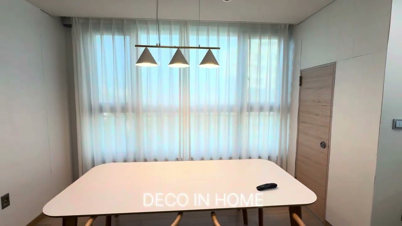 부산 명지 퀸덤링컨타운 커튼 블라인드 데코인홈