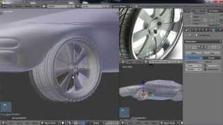 Blender For Noobs - Design Your Own Car Part 8 - Tires