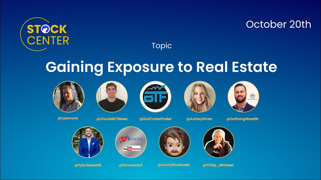 Gaining Exposure to Real Estate YouTube