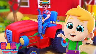 Wheels On the Tractor, Farm Vehicles and More Rhymes for Children screenshot 4
