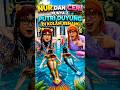 Nur dan Ceri Punya 2 PUTRI DUYUNG Di kolam renang 😱👸#shorts #nur #ceri #putriduyung