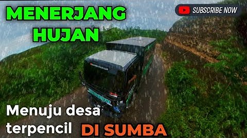 HEAVY RAIN, IT'S GETTING DUSK, OUR CAMPERVAN MUST ARRIVE BEFORE NIGHT