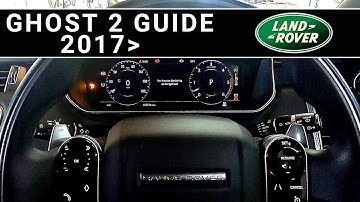Range Rover/Land Rover 2017+ Ghost 2 Immobiliser Guide Entering Pin / Changing Pin / Service Mode
