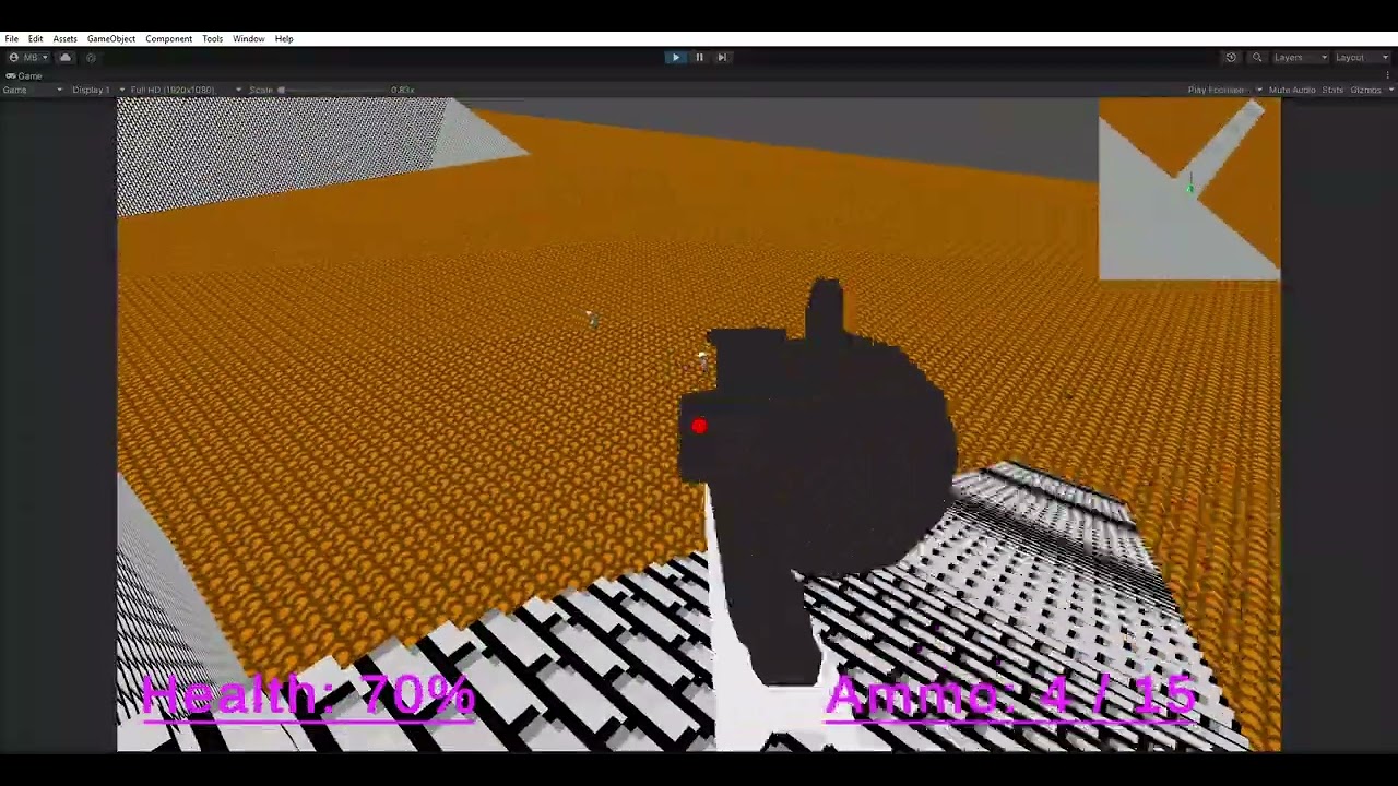 3D FPS project Concept: Sniper Mechanics Test