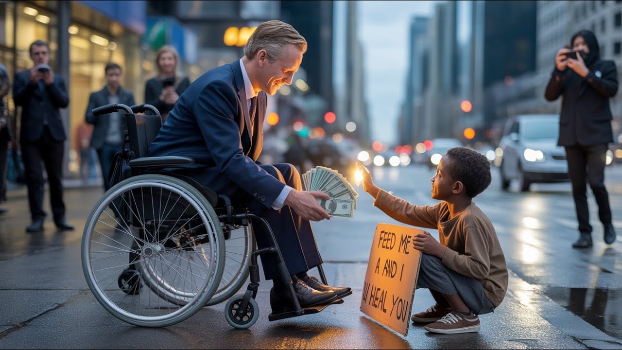 Je te donne 1 million si tu me guérisse moquait le millionnaire… puis le miracle arrive