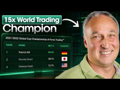 #1 Trader in the World Reveals his Exact Strategy LIVE on Charts! — Patrick Nill