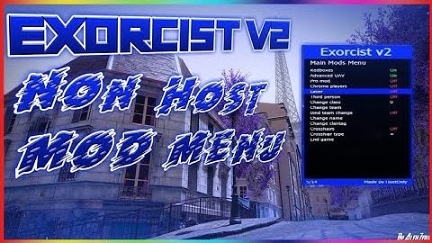 ⭐[PS3/MW3/1.24] Exorcist V2 Amazing Pre-game + Non-Host SPRX Mod Menu By HostOnly +Download!!