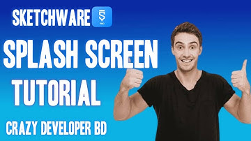 Splash Screen Tutorial | Sketchware Pro Tutorial | Crazy Developer BD