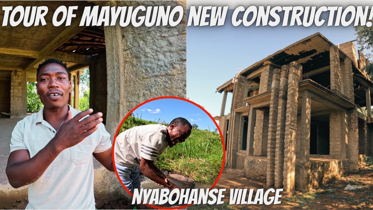 Tour Of MAYUGUNO New CONSTRUCTION In NYABOHANSE VILLAGE | Kenya Africa 
