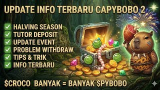 AIRDROP TELEGRAM 2026 !!! Seluruh Update Capybobo 2 & Cara cepat dapat tokens