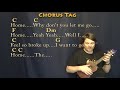 Sloop John B (Traditional) Ukulele Cover Lesson in C Major with Chords/Lyrics