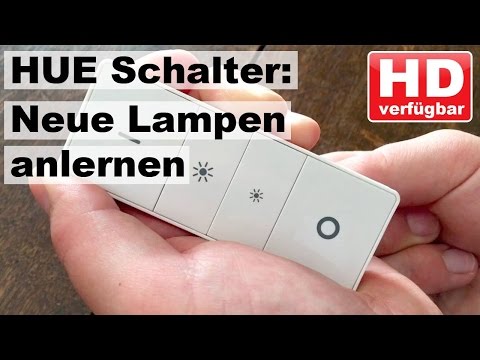 Wireless Dimming Schalter an neue hue Lampen anlernen!