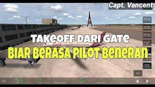 RFS - Cara Terbang Dari Gate dan Naikkan Penumpang di Real Flight Simulator screenshot 1