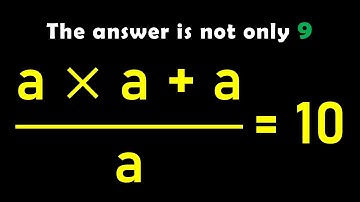 A nice algebra math problem that many people mistakes !