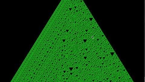 1D cellular automata in GPU -- rule 30
