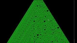 1D cellular automata in GPU -- rule 30