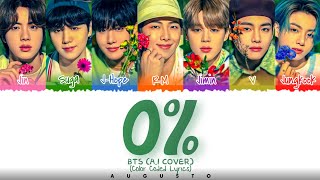 Bts 방탄소년단 0% Color Coded Lyrics A.i Cover