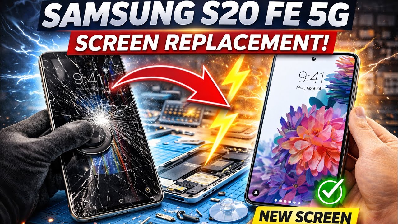 Samsung S20 FE 5G Screen Replacement