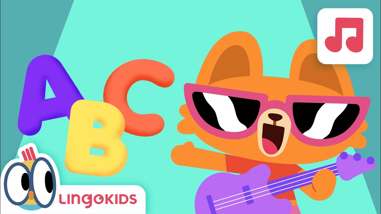 Abcs Rock Song Alphabet Song For Kids Nursery Rhyme Lingokids Youtube