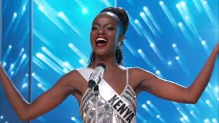 Mary Esther Were Miss Universe Kenya Preliminary Performance