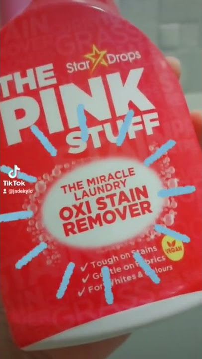 THE PINK STUFF - The Miracle Wash-Up Spray – The Pink Stuff