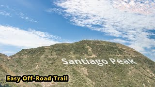 A Stock Subaru Does Santiago Peak