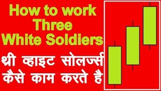 How to use Three White Soldiers Candlestick Pattern in Hindi. Technical Analysis in Hindi