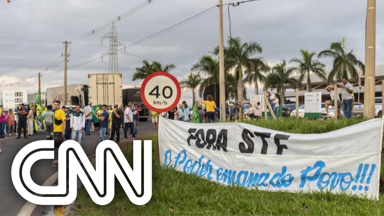 Bloqueios diminuem após apelo de Bolsonaro | AGORA CNN