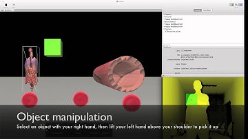 Designing a natural user interface for LINDSAY Composer using the Microsoft Kinect (short version)