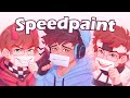 Opposite Muffin Squad Au [Speedpaint]