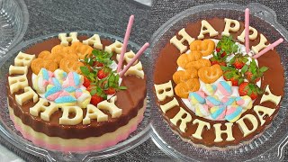 TRY IT ONCE AND IT'S A SUCCESS! HOW TO MAKE A SIMPLE, NEWEST BIRTHDAY PUDDING. | BIRTHDAY PUDDING screenshot 1