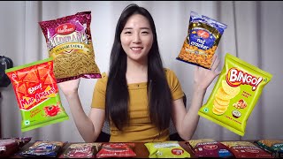 A Korean has tried Indian Snacks | Sassy Kassy Mukbang