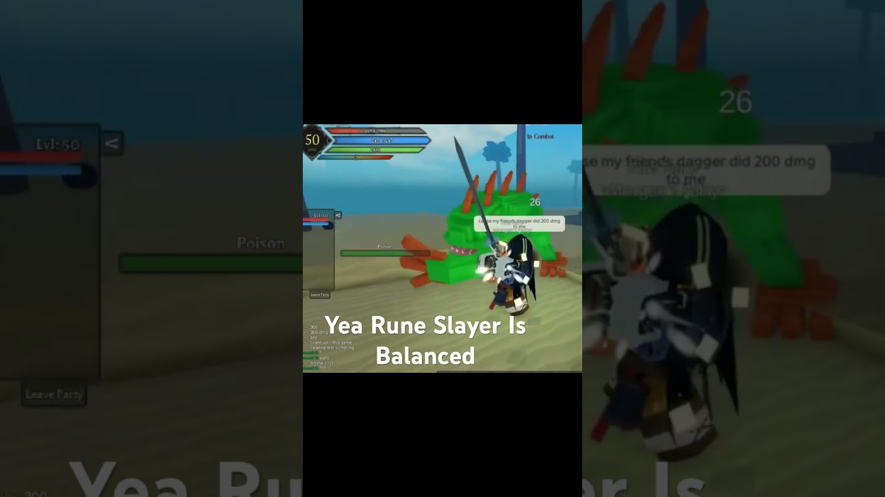 Rune slayer is a fair and balanced game 