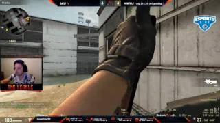 CSGO Smurf - 3V1 Clutch & Ace on Cache!