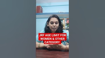 JRF AGE LIMIT FOR WOMEN & OTHER CATEGORY #nsclasses #computerscience #dsssb