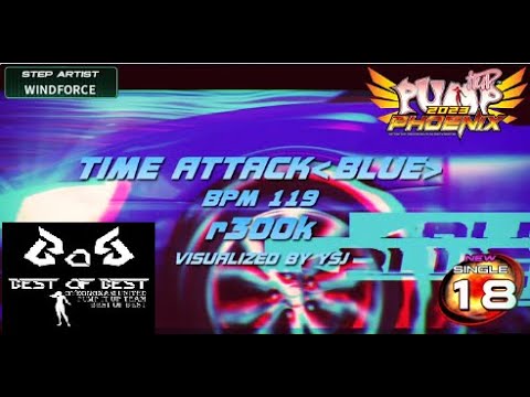 PUMP IT UP Time Attack 〈Blue〉 S18 PG ALL PERFECT - YouTube