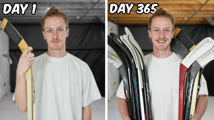 20+ Hockey Sticks in 1 Year — My CRAZY Stick Collection!