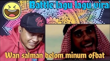 Kocak! Batlle Lagu2 Viral! ARAB GOKIL Part 1 3Way | Asiska Cover | Reaction