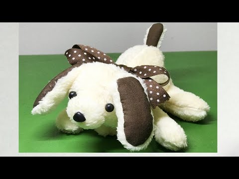 音に癒される小犬のぬいぐるみ作り方 音声で解説 Youtube