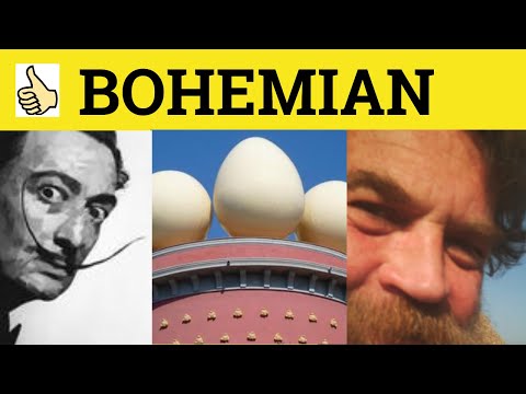 🔵 Bohemian - Bohemian Meaning - Bohemian Examples - Bohemian Defined - GRE 3500 Vocabulary