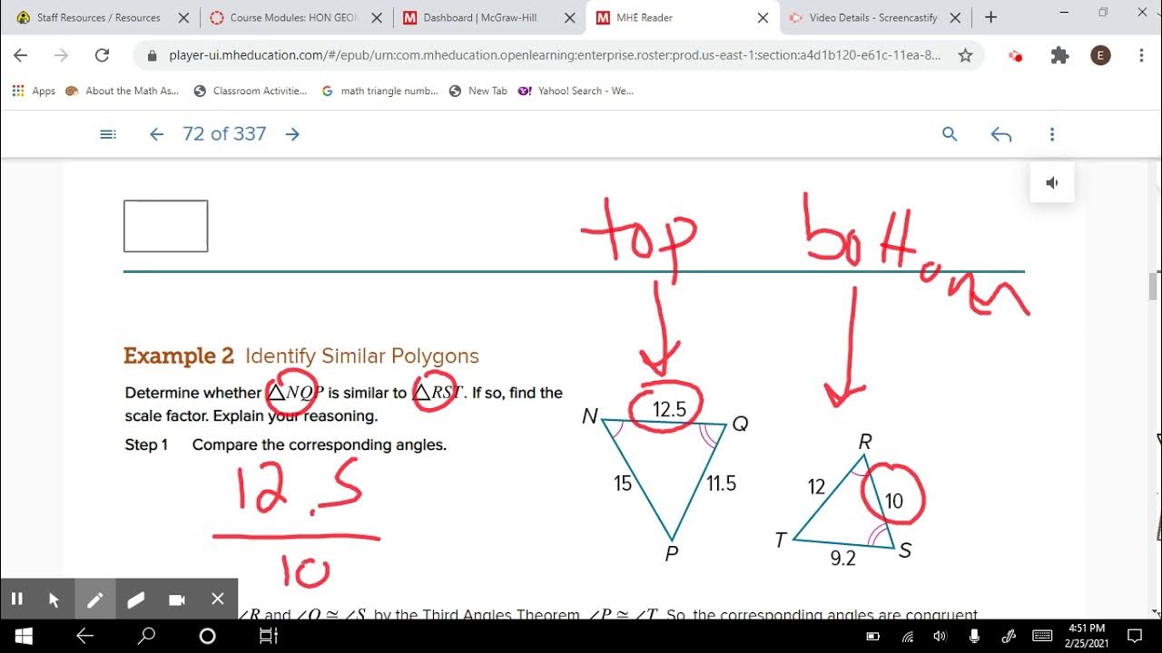 8.2: Identifying Similar Polygons - YouTube